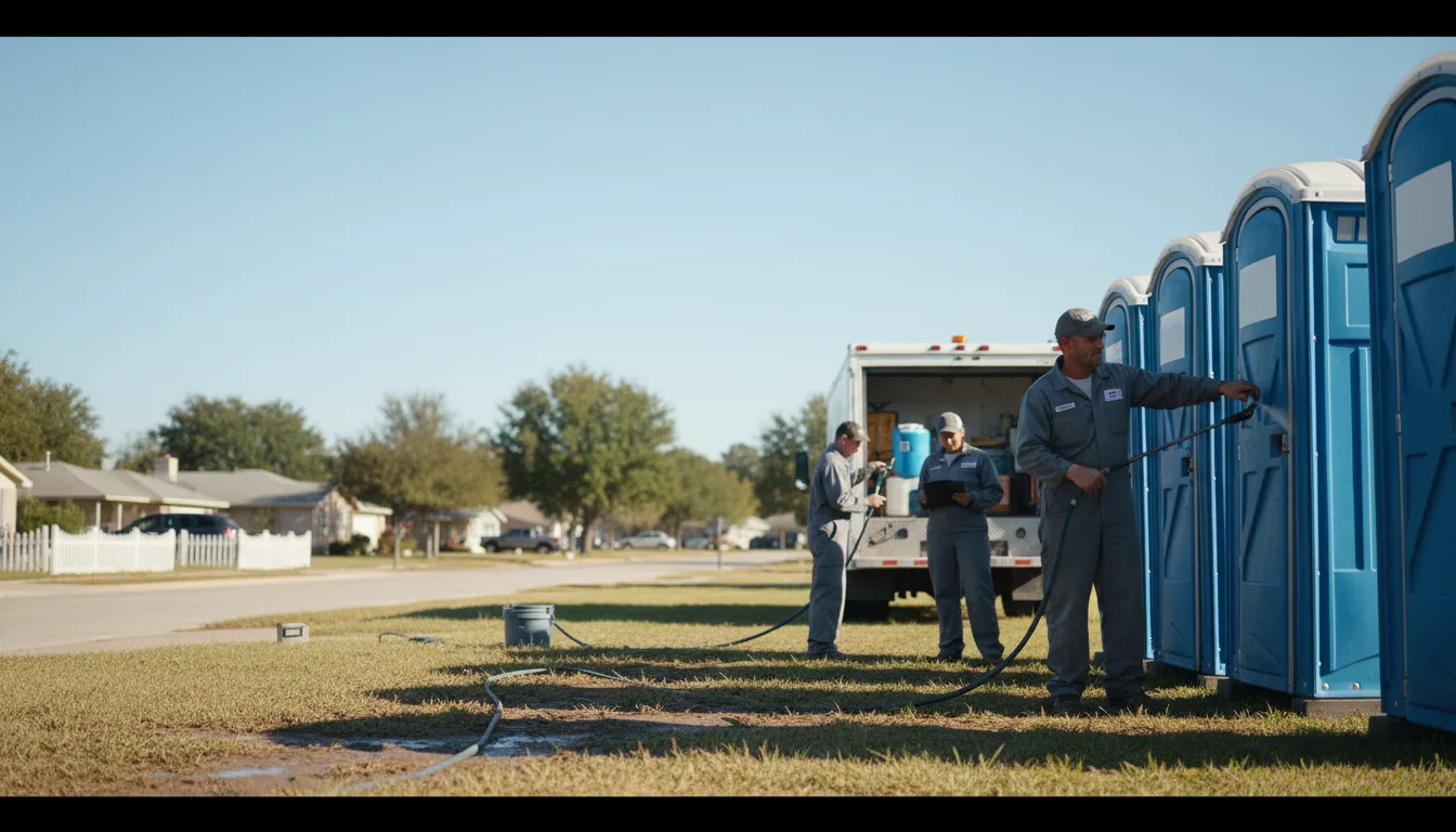 Long-Term Portable Toilet Rental in Ada, OH near me